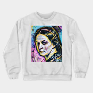 Anne Bronte Portrait | Anne Bronte Artwork 4 Crewneck Sweatshirt